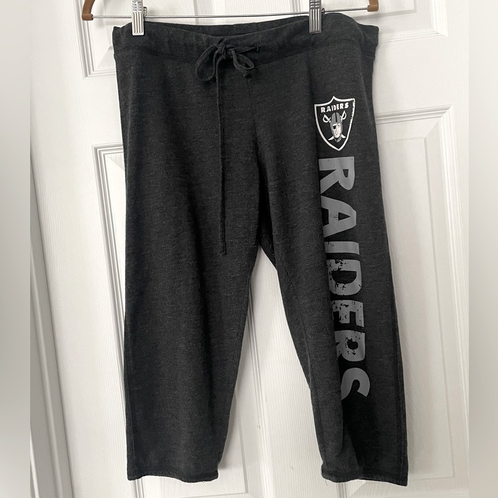 Raiders NFL Cropped Sweatpants